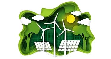 Commercial solar installation