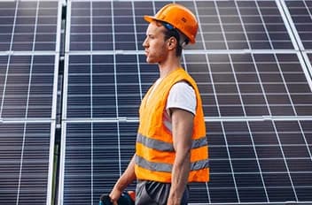 Residential solar installation